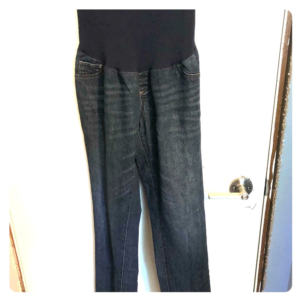Indigo Blue Maternity Bootcut Jeans